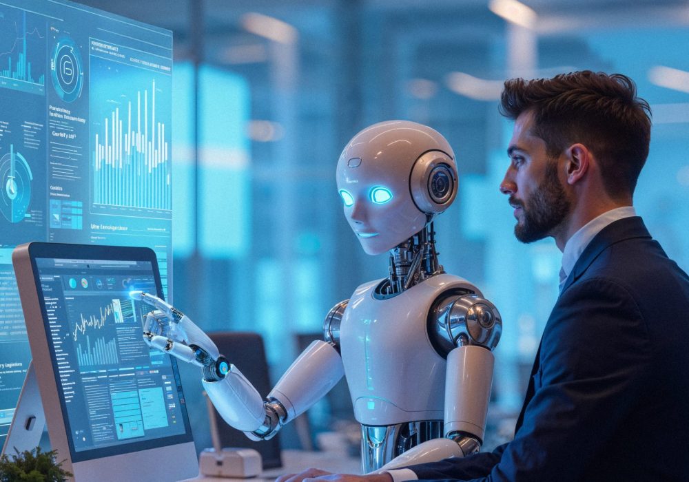man-robot-working-together-high-tech-office